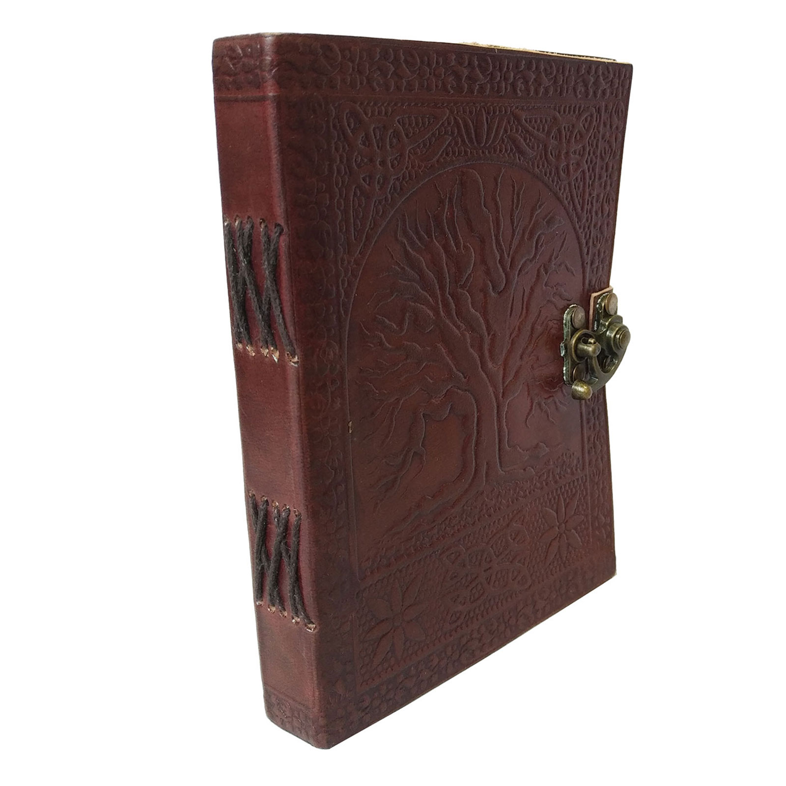 Handmade Vintage Leather Tree Of Life Journal Travel Diary Writing Gift